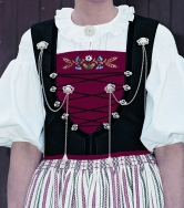 Sonntag schwarz Detail